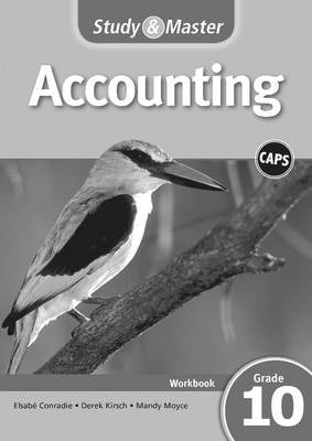 Study and Master Accounting Gr 10 (Workbook) (Caps)