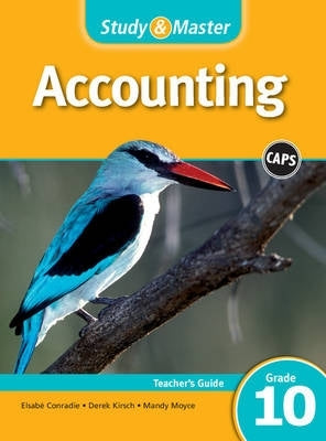 Study and Master Accounting Gr 10 (Teachers Guide) (Caps)
