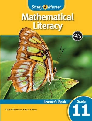 Study and Master Mathematical Literacy Gr 11 (Learners Book)