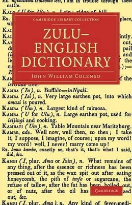 Zulu English Dict