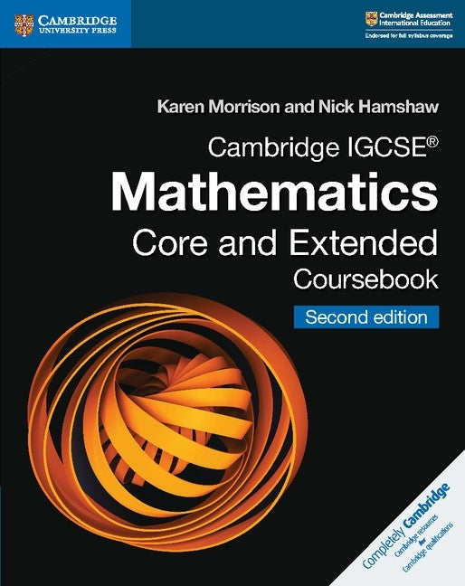 Cambridge International Igcse Cambridge Igcse (R) Mathematics Core and Extended Coursebookr