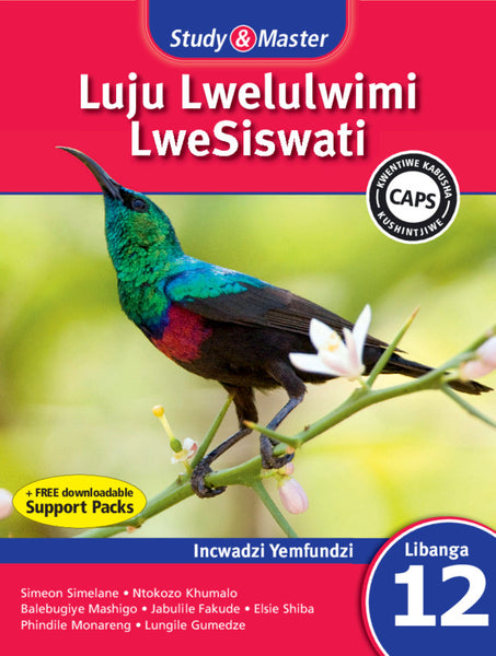 Study and Master Luju Lwelulwimi Lwesiswati Libanga Le 12 Incwadzi Yemfundzi 1 Year Digital Edition