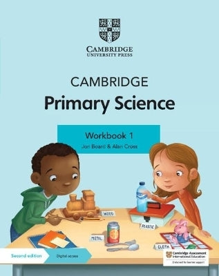 New Cambridge Primary Science (Workbook) (Stage 1) With Digital Access