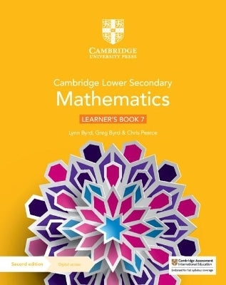 Cambridge Lower Secondary Mathematics (Learners Book 7 With Digital Access)