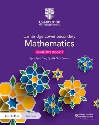 Cambridge Lower Secondary Mathematics (Learners Book 8 With Digital Access)