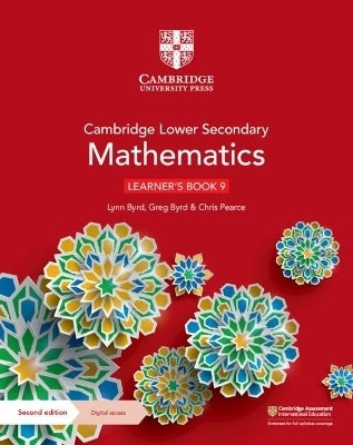 Cambridge Lower Secondary Mathematics (Learners Book 9 With Digital Access) (1 Year)