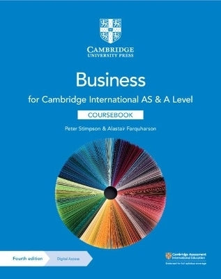 Cambridge International As and a Level Business (Coursebook With Digital Access)