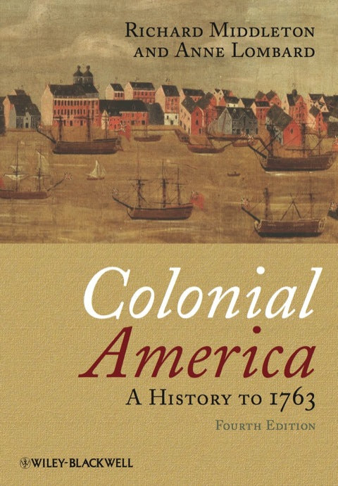 Colonial America a History to 1763