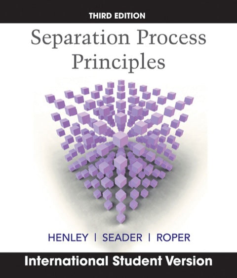 Separation Process Principles (Ise)