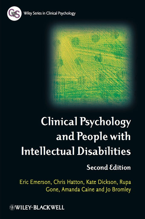 Clinical Psychology and People With Intellectual Disabilities