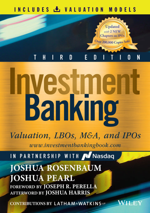 Investment Banking Valuation Lbos M and a and Ipos Book Valuation Models