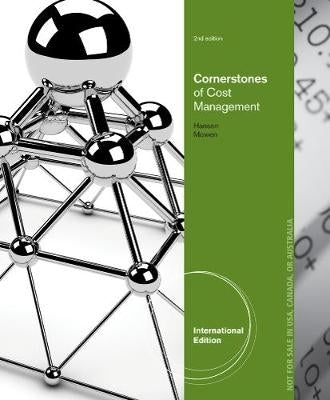 Cornerstones of Cost Management