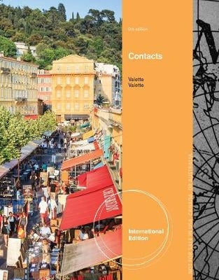 Contacts Langue Et Culture Francaises