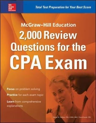 Mcgraw Hill Education 2000 Review Questions for the Cpa Exam