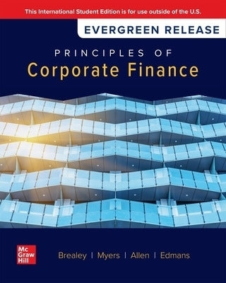 Principles of Corporate Finance Ise
