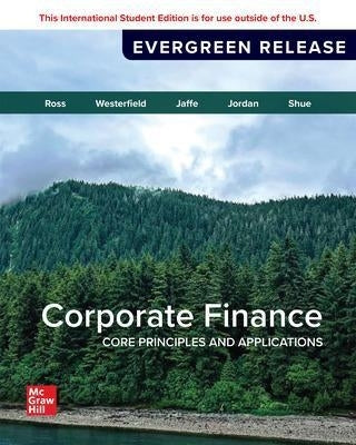 Corporate Finance Core Principles and Applications 2026 Release (Ise)