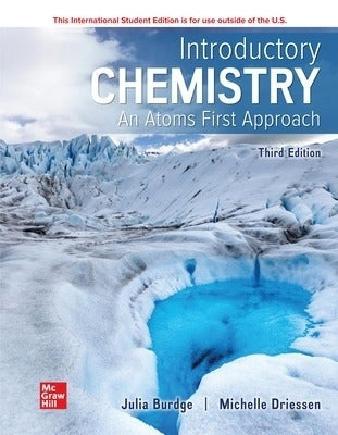 Introductory Chemistry an Atoms First Approach (Ise)