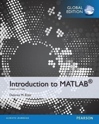 Introduction to Matlab (Global Edition)