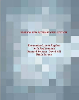 Elementary Linear Algebra With Applications