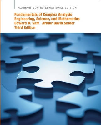 Fundamentals of Complex Analysis With Applications to Engineering Science and Mathematics (Pnie)