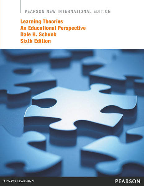 Learning Theories Pearson New International Edition