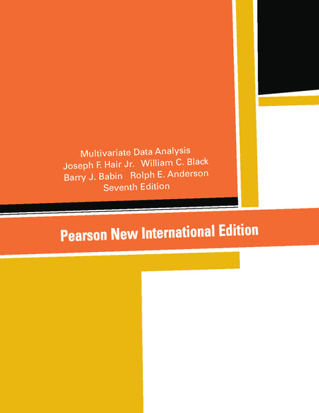 Multivariate Data Analysis Pearson New International Edition
