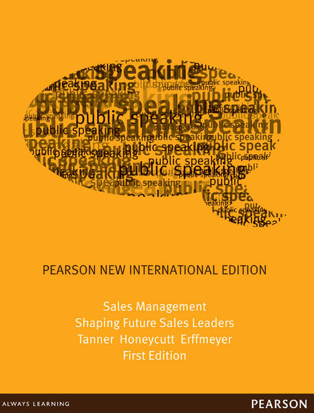 Sales Management Pearson New International Edition