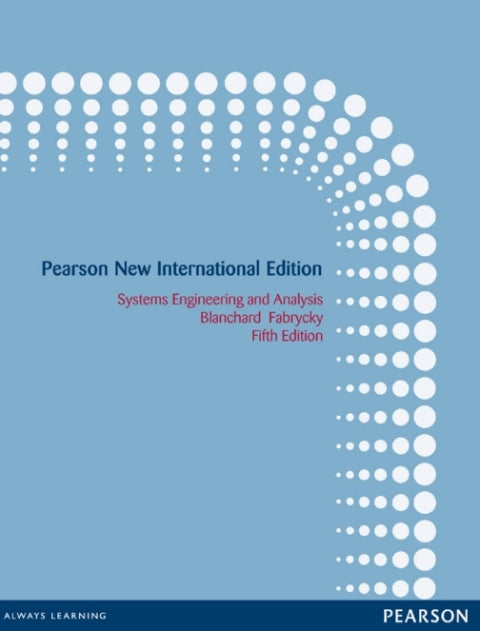 Systems Engineering and Analysis (Pnie)