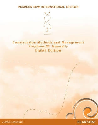 Construction Methods and Management (Pnie)