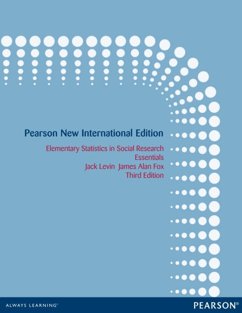 Elementary Statistics in Social Research Essentials (Pnie)