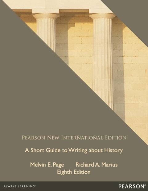 Short Guide to Writing About History