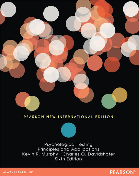 Psychological Testing Pearson New International Edition