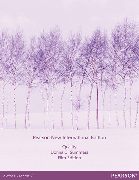 Quality Pearson New International Edition