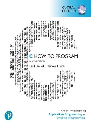 C How to Program With Case Studies in Applications and Systems Programming