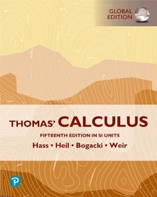 Thomas Calculus Si Units