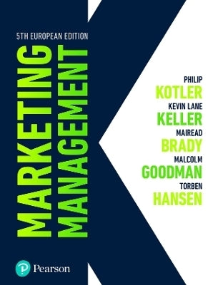 Marketing Management (European Edition)