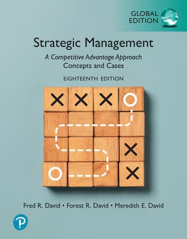 Strategic Management a Competitive Advantage Approach Concepts and Cases