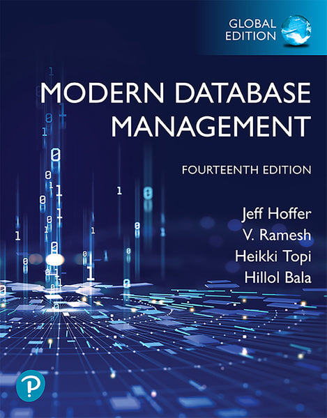 Modern Database Management Global Edition