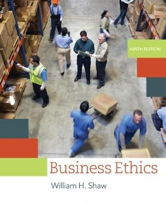 Business Ethics a Textbook With Cases