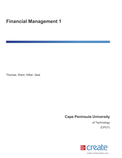 Financial Management 1 (Cput)
