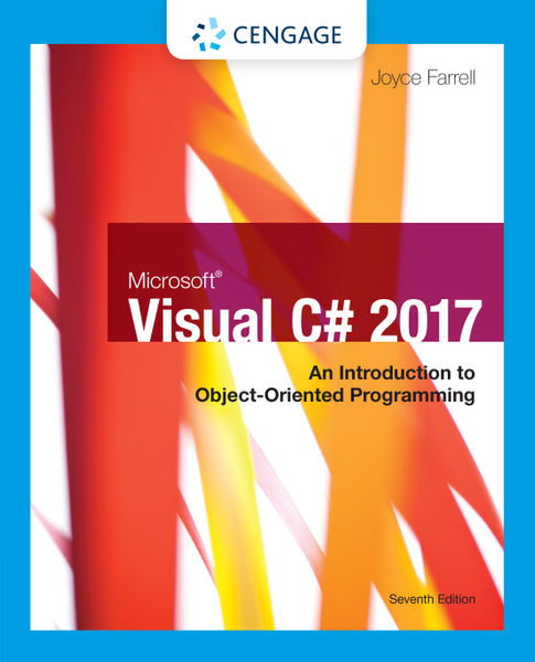 Microsoft Visual C an Introduction to Object-Oriented Programming