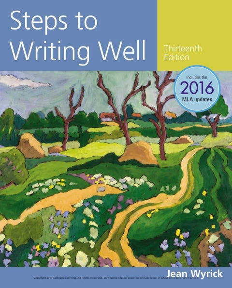 Steps to Writing Well 2016 Mla Update