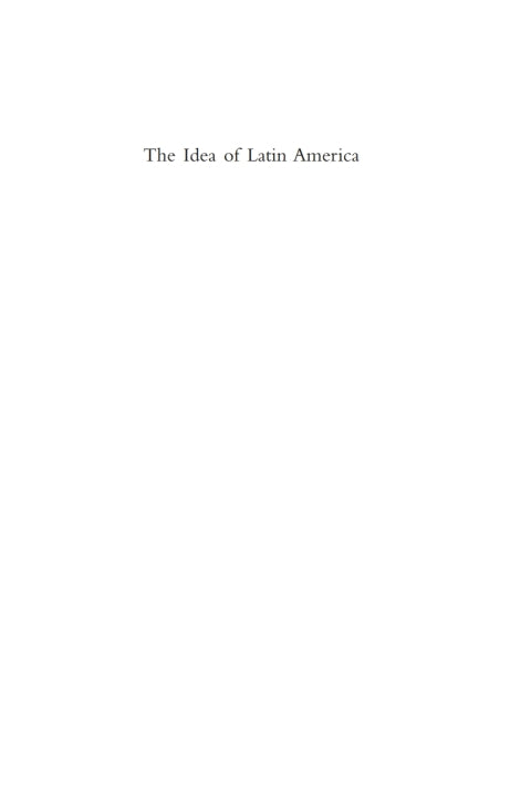 Idea of Latin America