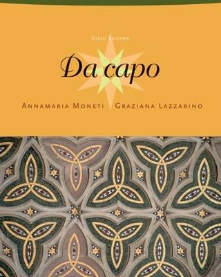 Da Capo (Student Text and Audio Cd Packing)