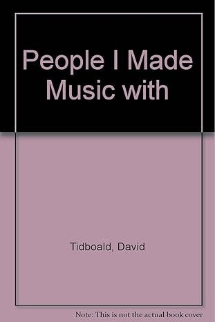 People I Made Music With