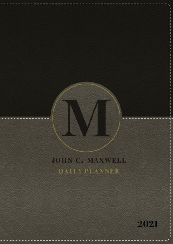 John C Maxwell Daily Planner 2021 (A5 With Zip Stone)