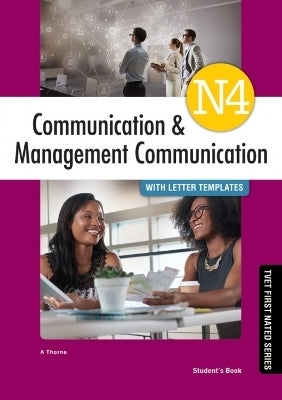 Communication and Management Communication N4 Students Book