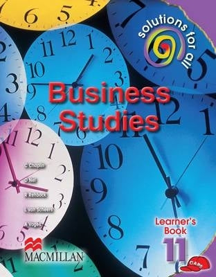 Solutions for All Business Studies Gr 11 (Learner Book) (Caps)