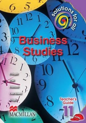 Solutions for All Business Studies Gr 11 (Teachers Guide)