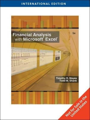 Financial Analysis With Microsoft Excel 2007